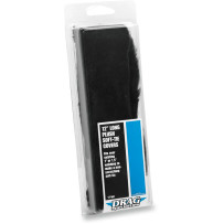 Plush Soft-Tie Cover — 12", 1-1/2" width, fits 1" and 1.5" tie-downs, Black