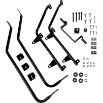 Bagger Tail Mounting System — Left/Right mount, Black
