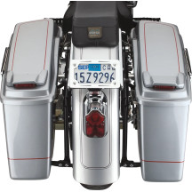 Bagger Tail Mounting System — Left/Right mount, Black
