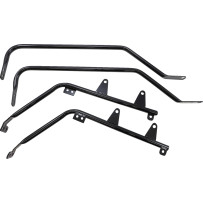 Baggertail — Saddlebag Support, Left, Right, Black powder-coated