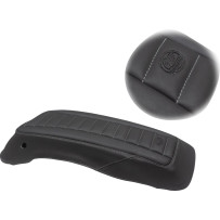 Saddlebag Lid Covers — Black, Gray