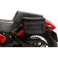 Hard Mount Brackets for Essential & Escape Saddlebags — Essential, Escape, Black powder-coated steel