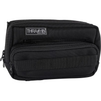 Handlebar Plus Bag — 9" L x 4" W x 5" T, Black