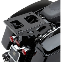 2-Up Tour Pak® Mount — Matte Black, Rear mount