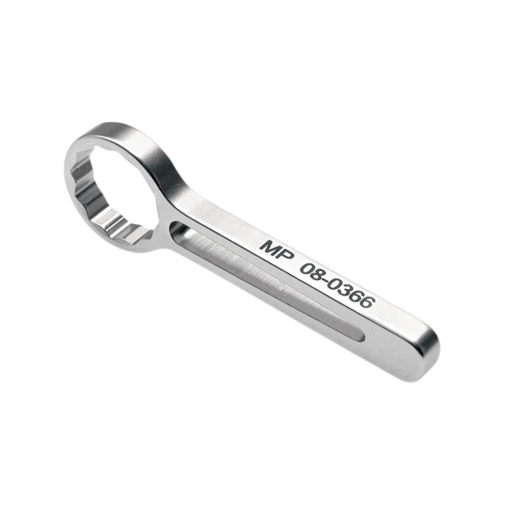 Float Bowl Wrench — Silver anodized