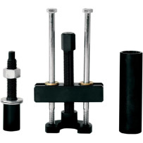 Replacement Puller Plate — Black, Chrome