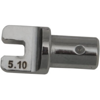 Replacement Spoke Head — Chrome, Metric