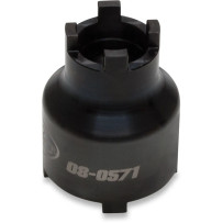 Spanner Nut Socket — 1/2" drive, motor mount/swingarm, black oxide