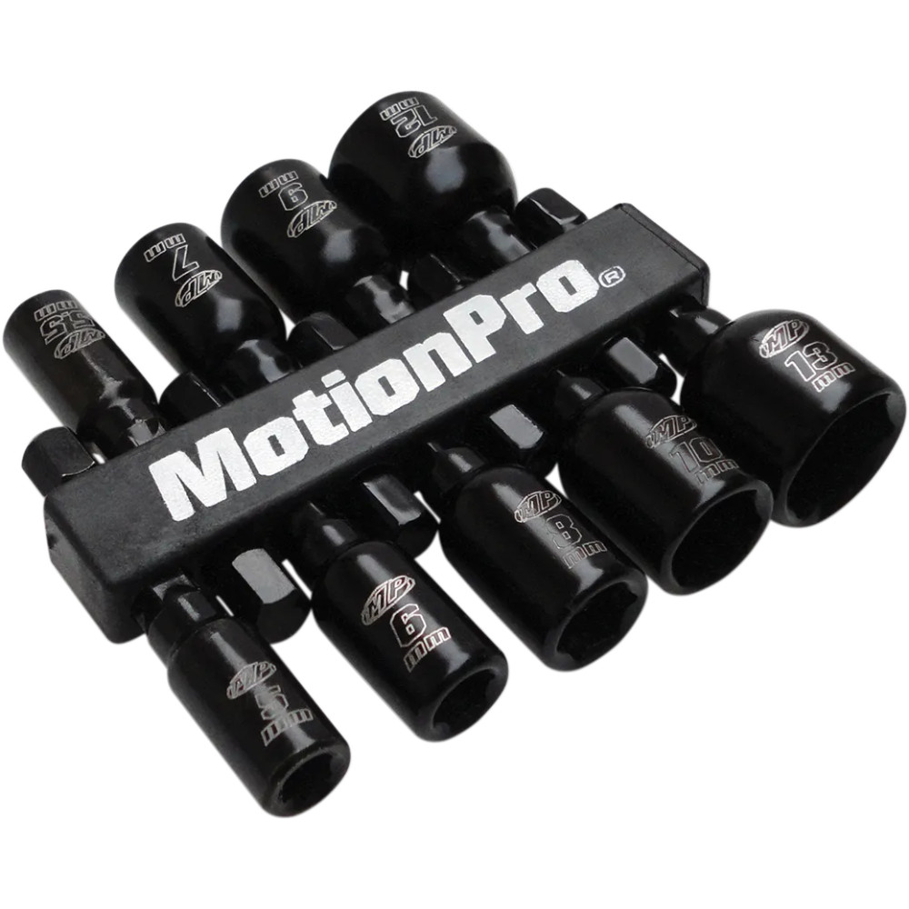 Magnetic Nut Driver Set — Black, Metric, Hex drive