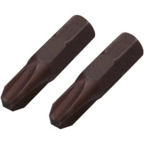 JIS Cross-Head Hex-Drive Bits — #3, Black