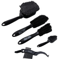 5-Piece Brush Set — Black, Gray, Set