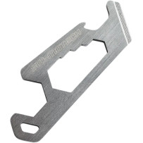 Multi Tool Keychain — Silver, Brushed