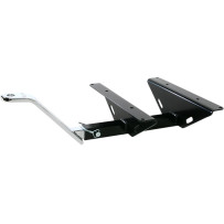 Trailer Hitch for Tri-Glide — 1-1/4" receiver, 1-7/8" tongue, 11" height, Black, Chrome