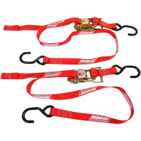 Heavy-Duty Tie-Downs — 183 cm (72"), 612 kg (1350 lb), Red