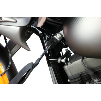 Touchless Tie-Down System — Black, gloss finish, pair