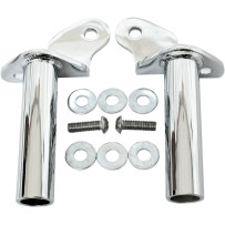 Receiver Bracket Kit — Rack Mount, Quick Release, Chrome, Steel