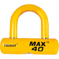 Max 40 Ultra-High-Security Disc/Cable Lock — Yellow, Cable