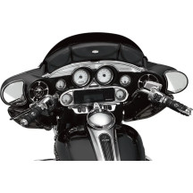 Stereo Accent — Black, Chrome