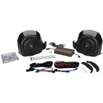 Speaker and Amplifier Kit — 16.5 cm (6-1/2"), 300 W, 4 Ω, 2-channel, Black