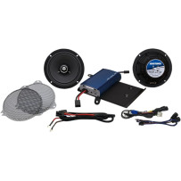 225 W Amp/ 6-1/2" Front Speaker Kit — G4 SG, Black