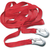12' Tow Rope — 366 cm (12'), heavy-duty, red