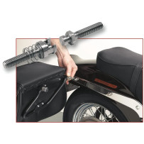 BareBack® Saddlebag Mounting System — Polished