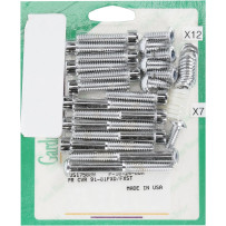 Primary Bolt Kit — Chrome, Primary Cover