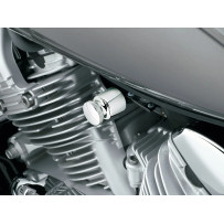 Marquis Choke Cable Knob Cover — Chrome