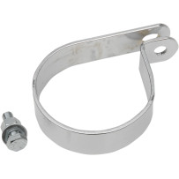 Muffler P-Clamp — 3" (76.2 mm), Chrome