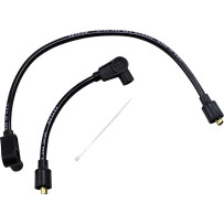 Custom-Fit Spark Plug Wire Kit — 8 mm, 40.5 cm (16 in), black