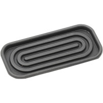 Master Cylinder Replacement Cover Gasket — Black, gloss
