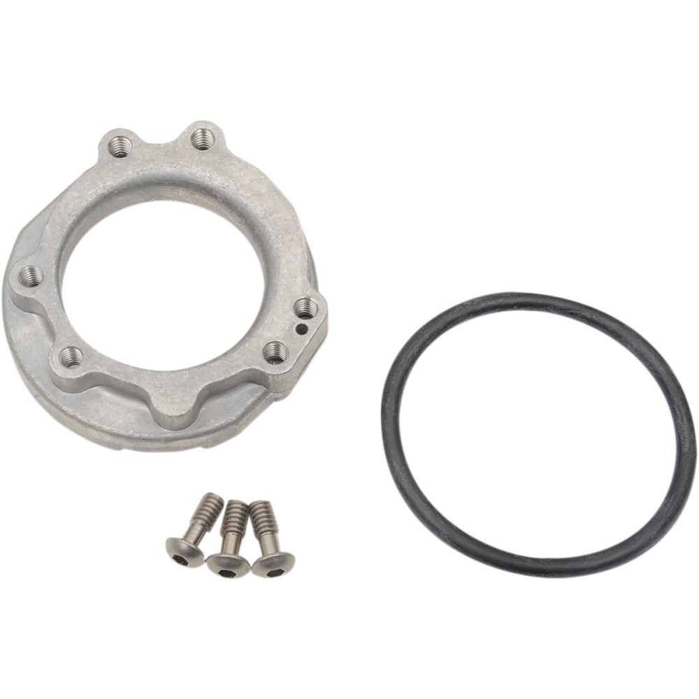 Air Box Adapter Kit — MIKUNI, HS42/001-K, Black/Silver