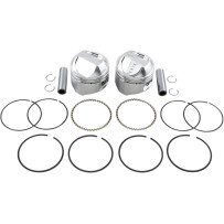 High-Performance Piston Kit — 3.495" piston, 4-1/4" stroke, 1340 cc