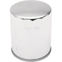 Magnetic Ring Oil Filter — Spin-On, Chrome