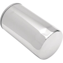 Magnetic Ring Oil Filter — Spin-On, Chrome