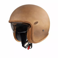 Vintage Platinum Edition Helmet — Size XS, Brown matte