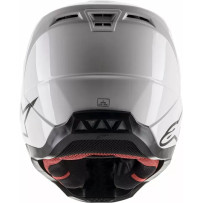 Supertech M5 Solid Helmet — XL, White, Thermoplastic