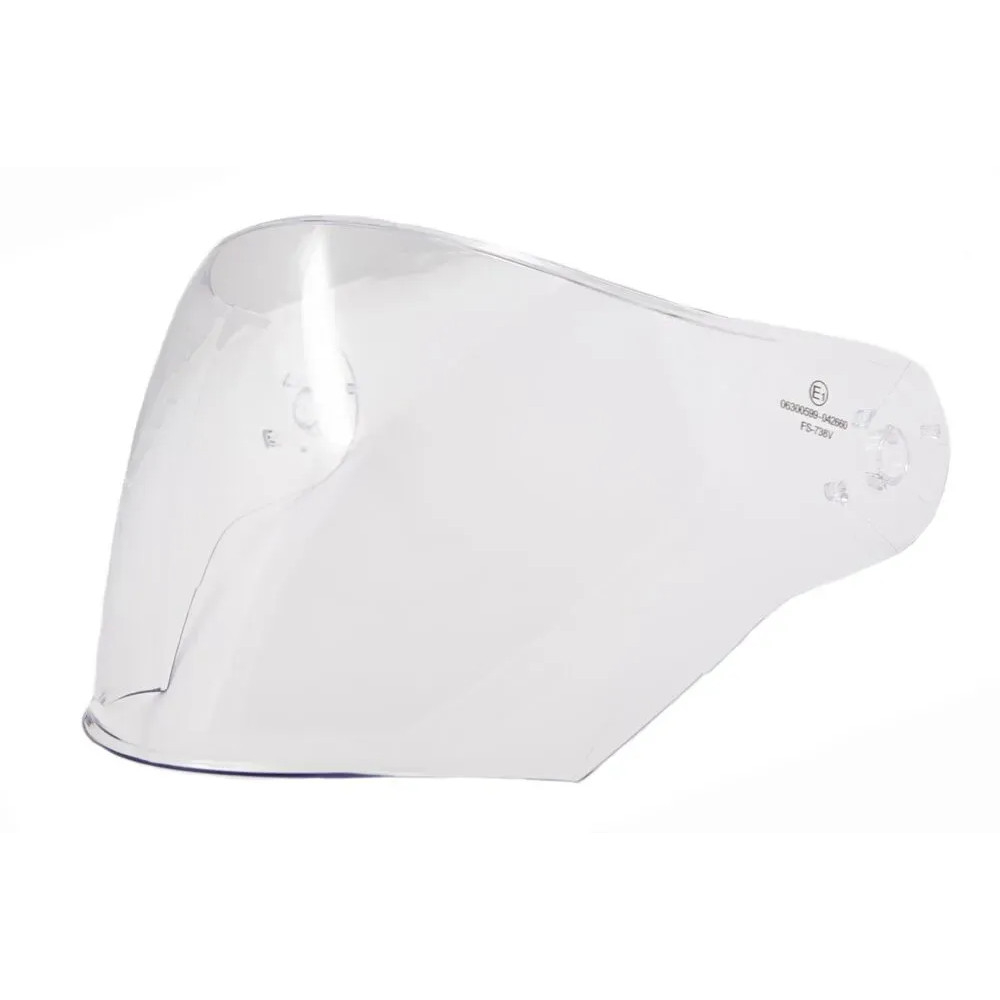 Dokker Helmet Visor — One Size, Fits Dokker, Clear