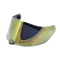 Devil & Hyper Helmet Visor — One Size, Gold chrome