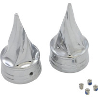 Front Axle Nut Cover — Twisted model, front mount, Chrome