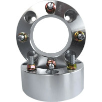 Wheel Spacer — 51.8 mm (2\"), 10 mm x 1.25 stud, 4/137 bolt pattern, silver