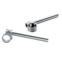 Clip-On Kit — 25.4 mm (1"), clamp 35/39/41/49 mm, anodized silver