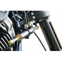 Steering Damper Mounting Kit — MK-HD18-S001-B, Black